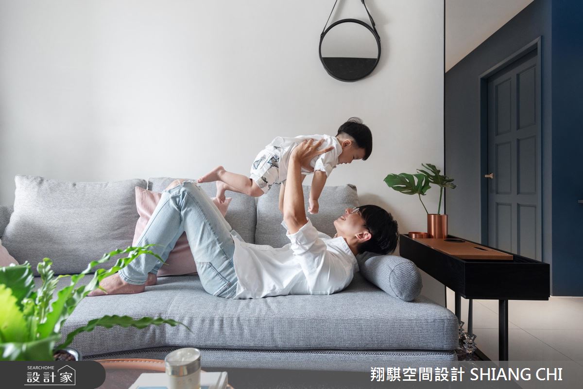 26坪新成屋(5年以下)＿現代風客廳案例圖片＿翔騏空間設計＿翔騏_10之5