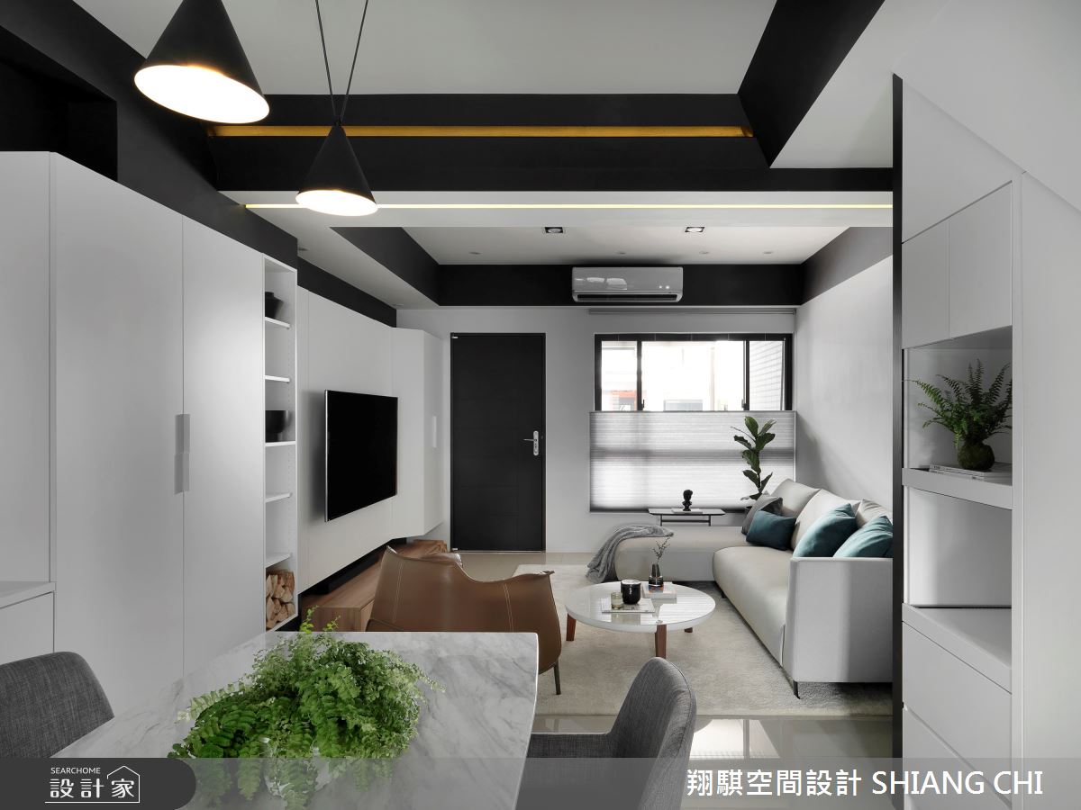 55坪新成屋(5年以下)＿現代風客廳案例圖片＿翔騏空間設計＿翔騏_11之5