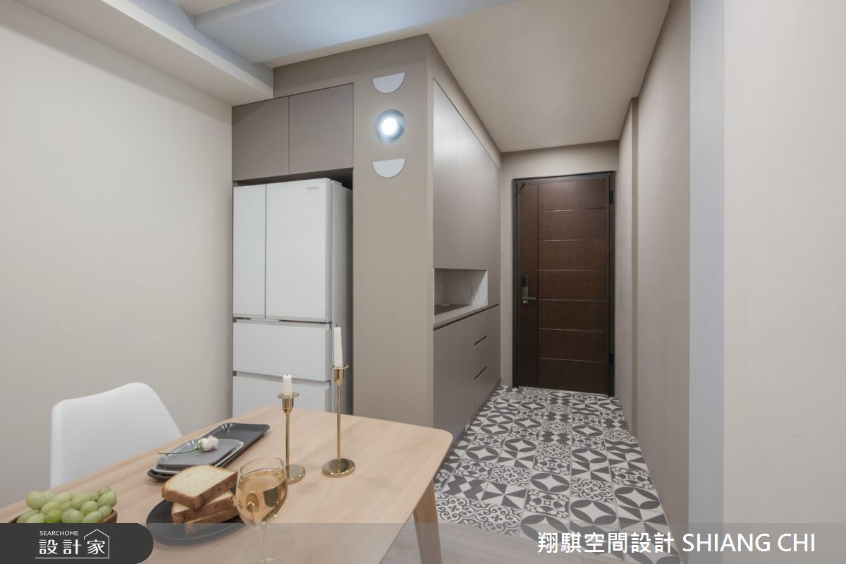 27坪新成屋(5年以下)＿北歐風玄關案例圖片＿翔騏空間設計＿翔騏_13之2