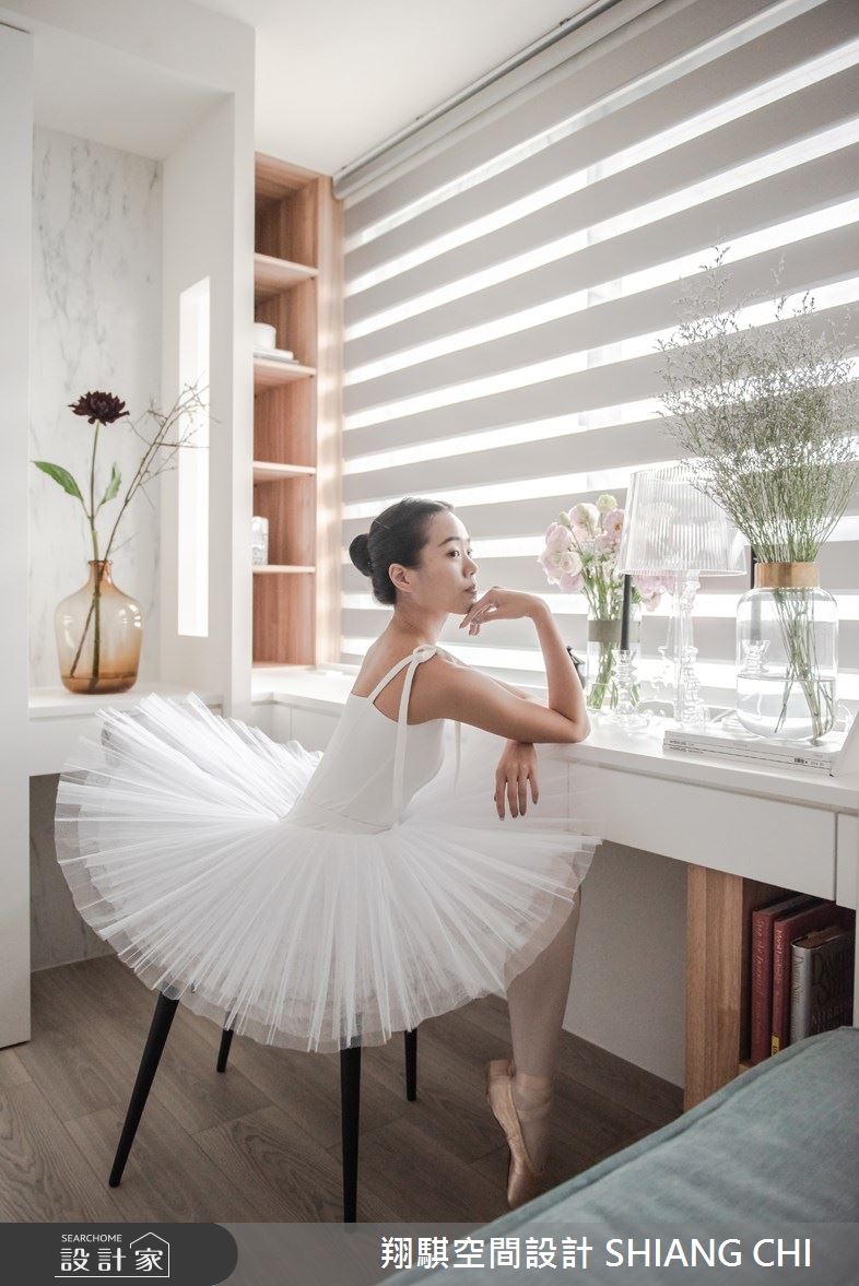 27坪新成屋(5年以下)＿北歐風書房案例圖片＿翔騏空間設計＿翔騏_13之9