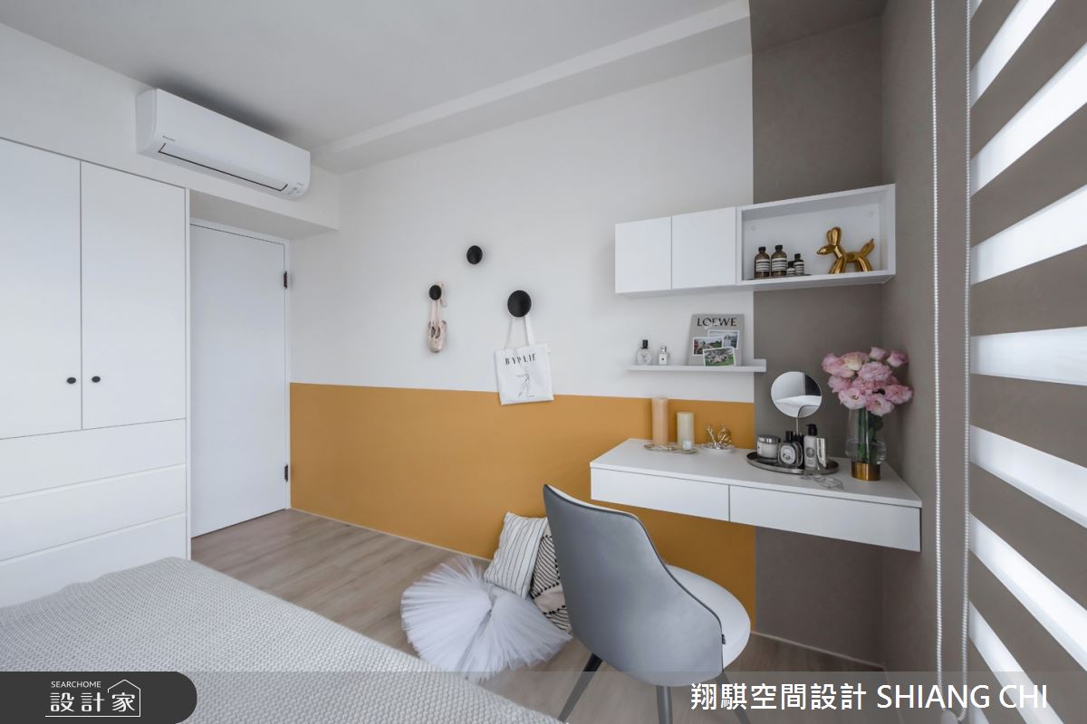 27坪新成屋(5年以下)＿北歐風臥室案例圖片＿翔騏空間設計＿翔騏_13之21