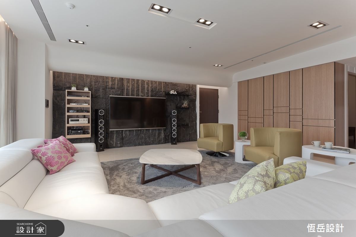 100坪新成屋(5年以下)＿混搭風案例圖片＿恆岳設計＿恆岳_流之5
