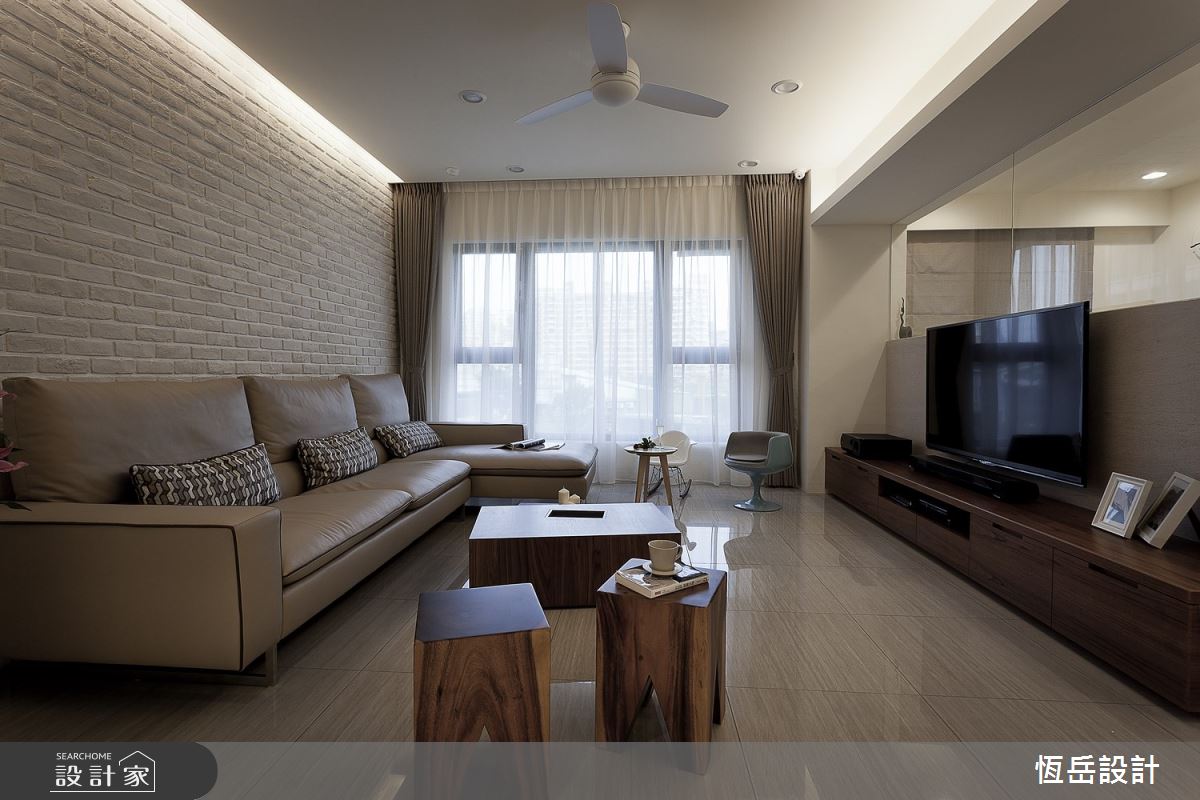 50坪預售屋＿北歐風案例圖片＿恆岳設計＿恆岳_黎色之4