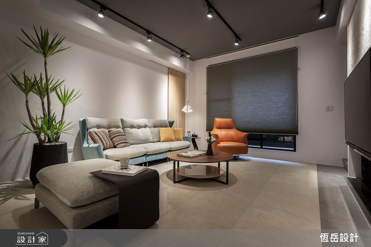 46坪老屋(41~50年)＿混搭風客廳案例圖片＿恆岳設計＿恆岳_永續‧傳家之1