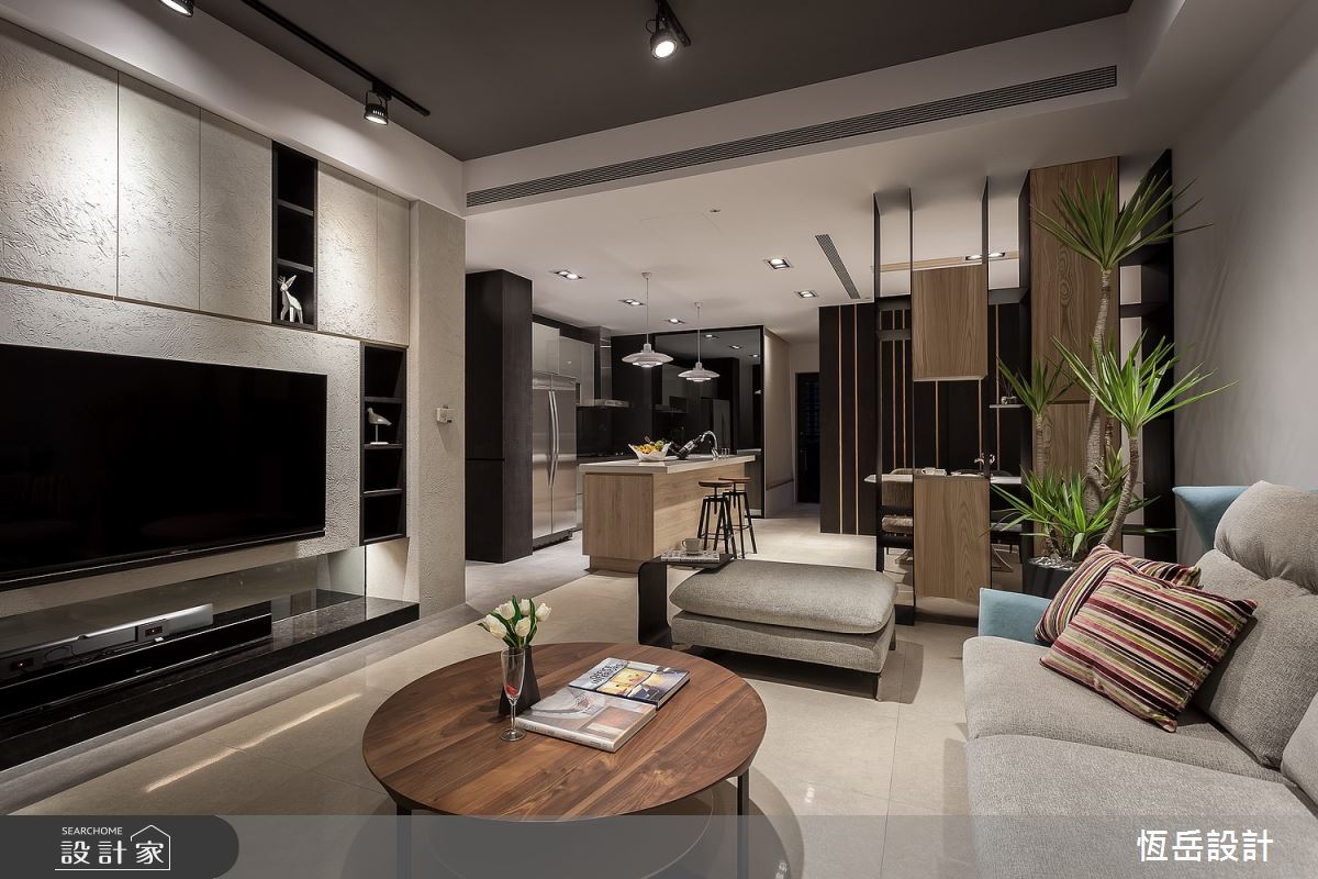 46坪老屋(41~50年)＿混搭風客廳案例圖片＿恆岳設計＿恆岳_永續‧傳家之5