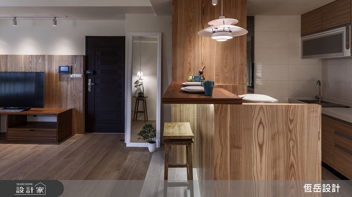 25坪新成屋(5年以下)＿北歐風案例圖片＿恆岳設計＿恆岳_日青之4