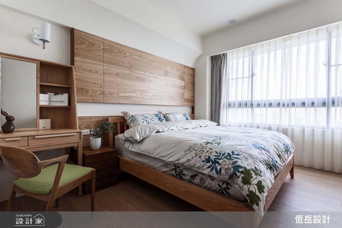 25坪新成屋(5年以下)＿北歐風臥室案例圖片＿恆岳設計＿恆岳_日青之7
