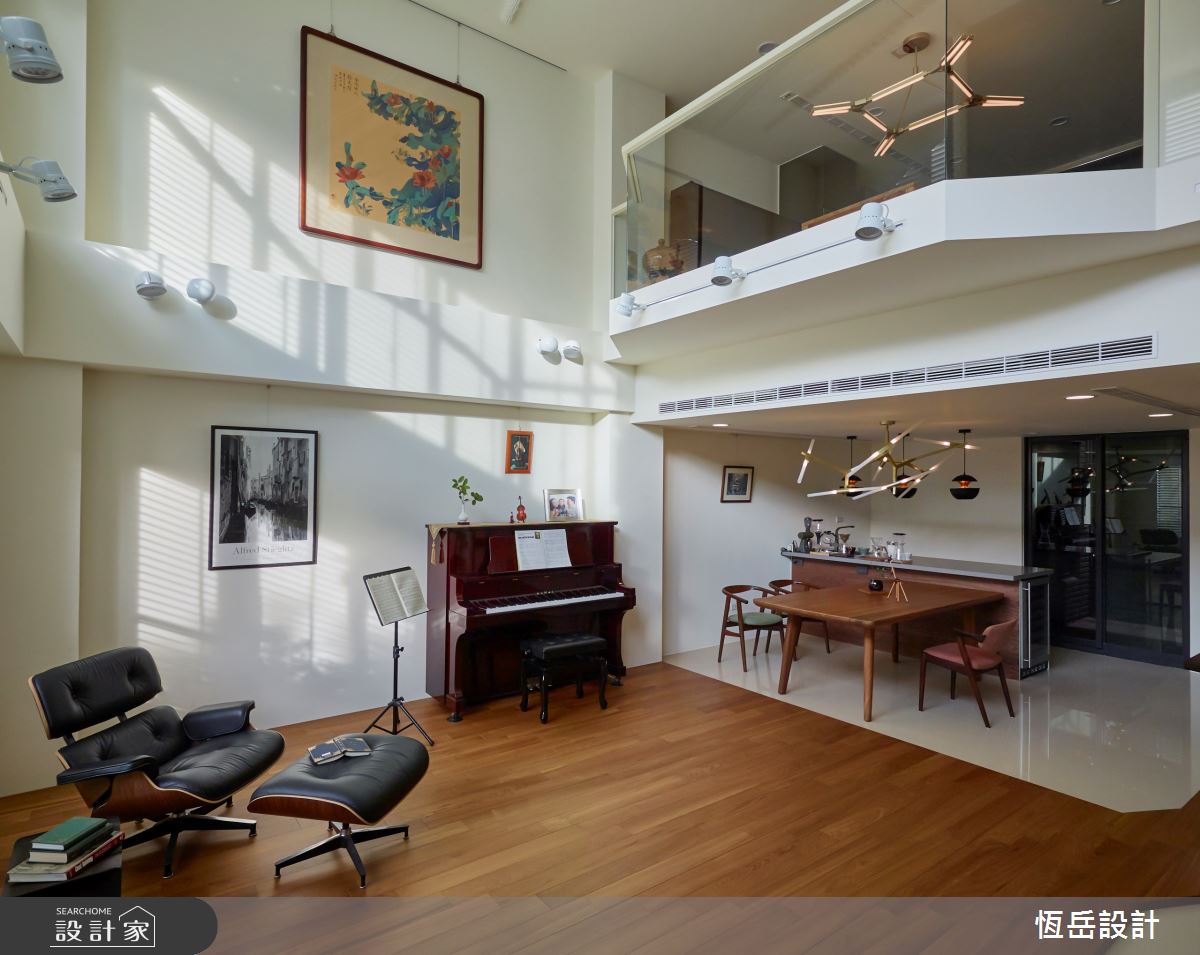 100坪新成屋(5年以下)＿現代風客廳案例圖片＿恆岳設計＿恆岳_陳;沉之3