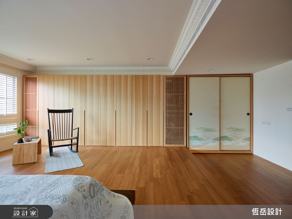 100坪新成屋(5年以下)＿現代風臥室案例圖片＿恆岳設計＿恆岳_陳;沉之10