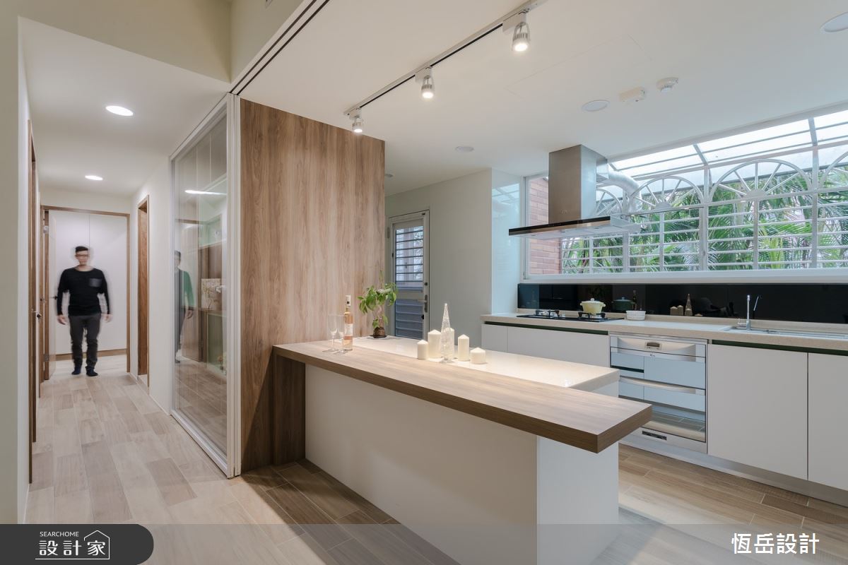 25坪老屋(16~30年)＿北歐風廚房吧檯案例圖片＿恆岳設計＿恆岳_收穫之6