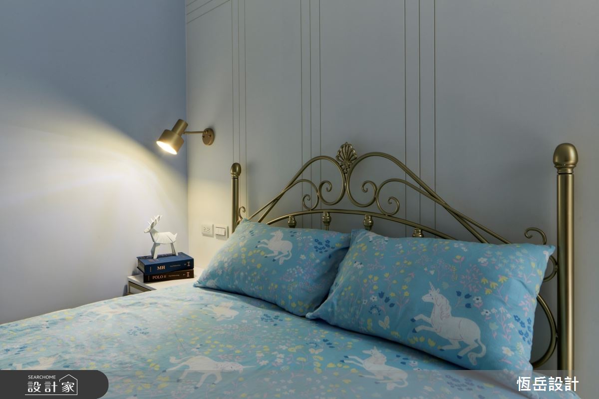 17坪新成屋(5年以下)＿奢華風臥室案例圖片＿恆岳設計＿恆岳_新貴女王殿堂之12