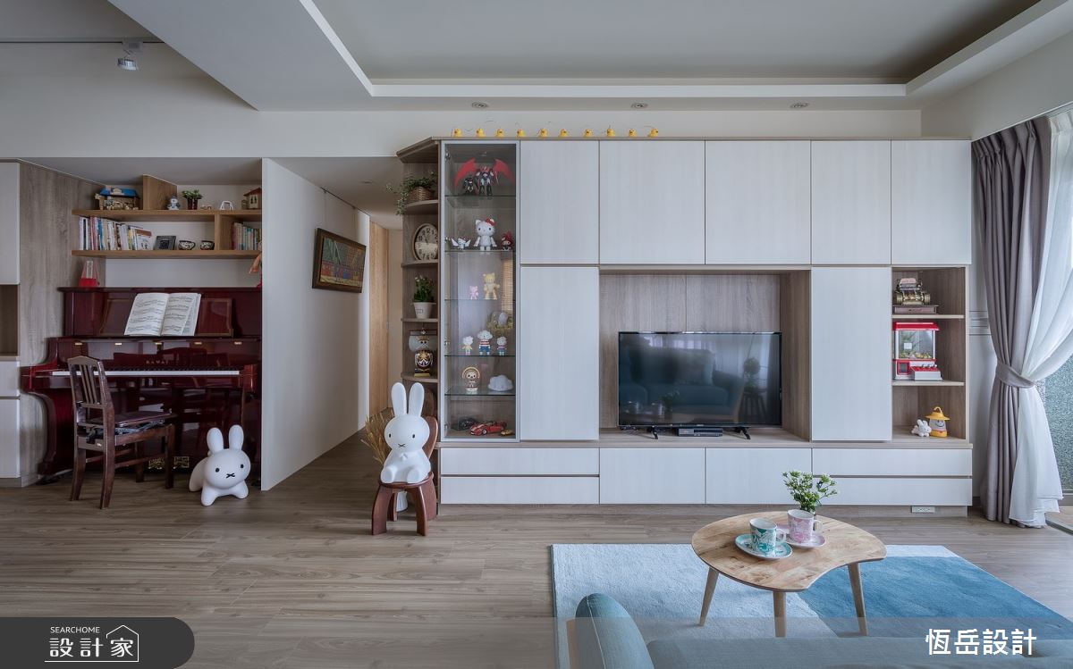 23坪老屋(16~30年)＿北歐風客廳案例圖片＿恆岳設計＿恆岳_北歐日式溫馨宅之3805