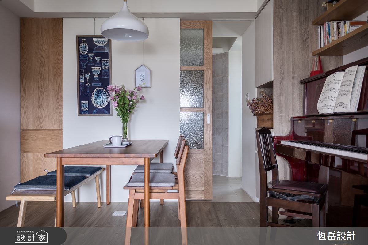 23坪老屋(16~30年)＿北歐風案例圖片＿恆岳設計＿恆岳_北歐日式溫馨宅之5