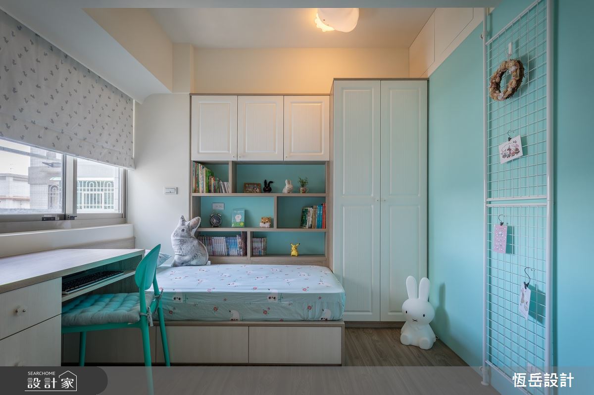 23坪老屋(16~30年)＿北歐風臥室案例圖片＿恆岳設計＿恆岳_北歐日式溫馨宅之4038