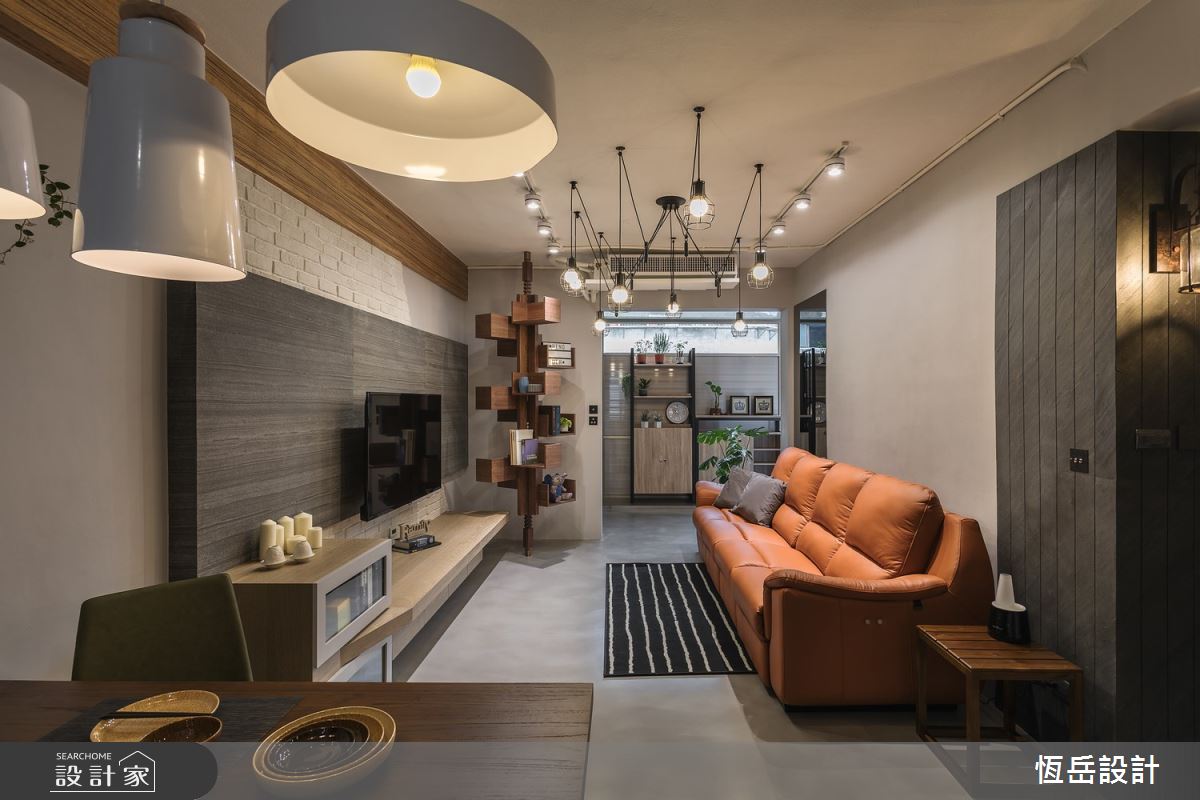 30坪老屋(16~30年)＿工業風客廳案例圖片＿恆岳設計＿恆岳_風雅之3