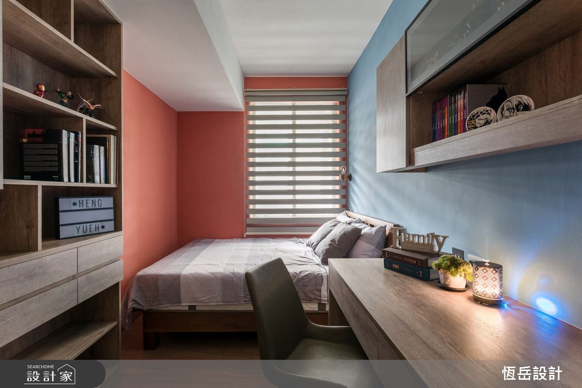 30坪老屋(16~30年)＿工業風臥室書房案例圖片＿恆岳設計＿恆岳_風雅之9