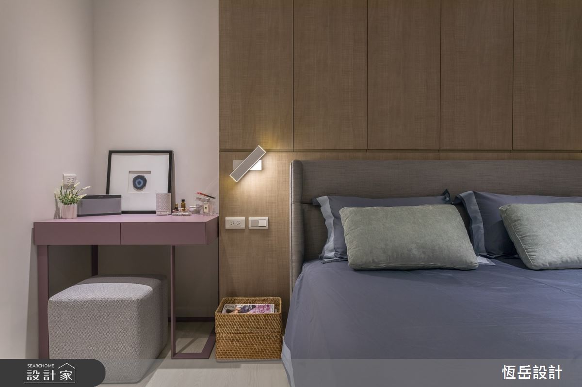 35坪老屋(31~40年)＿人文禪風臥室案例圖片＿恆岳設計＿恆岳_日式簡約新婚宅之10