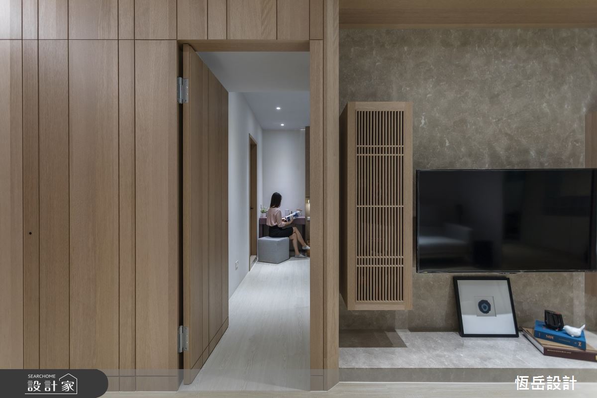 35坪老屋(31~40年)＿人文禪風臥室案例圖片＿恆岳設計＿恆岳_日式簡約新婚宅之3