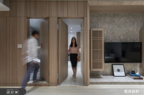 恆岳_日式簡約新婚宅_人文禪風