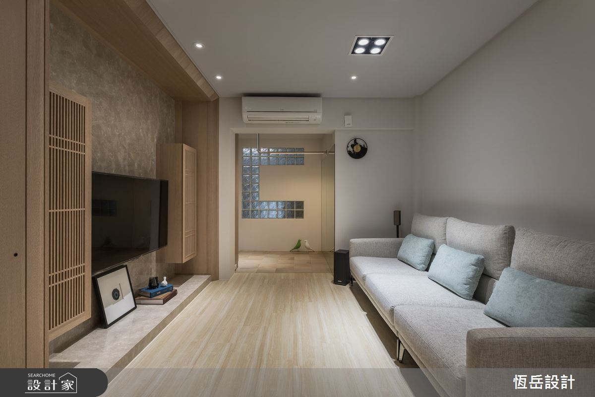 35坪老屋(31~40年)＿人文禪風案例圖片＿恆岳設計＿恆岳_日式簡約新婚宅之4