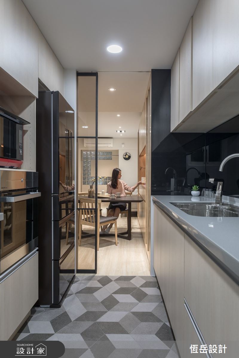 35坪老屋(31~40年)＿人文禪風廚房案例圖片＿恆岳設計＿恆岳_日式簡約新婚宅之9