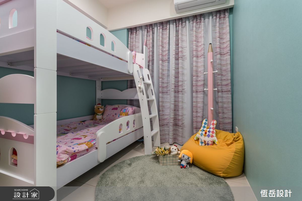 21坪新成屋(5年以下)＿鄉村風臥室案例圖片＿恆岳設計＿恆岳_鄉村簡約之10