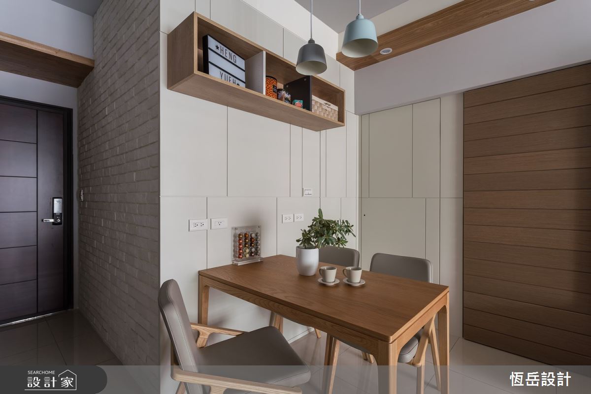 21坪新成屋(5年以下)＿鄉村風餐廳案例圖片＿恆岳設計＿恆岳_鄉村簡約之1