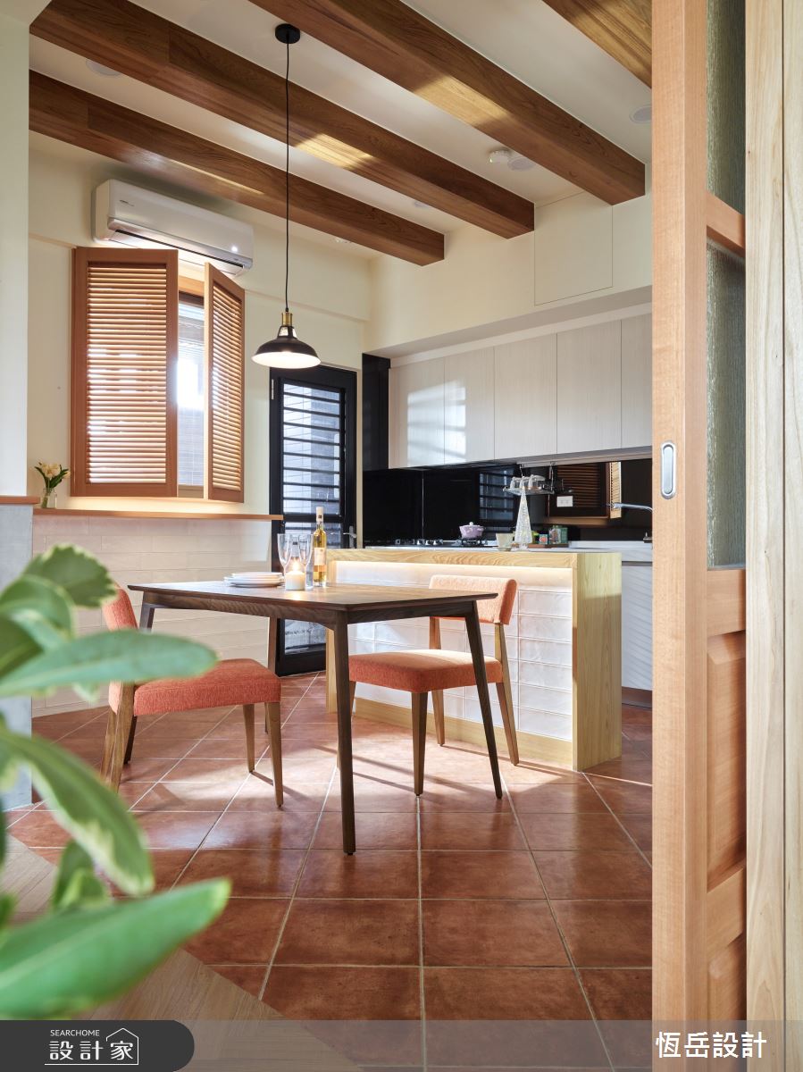 28坪新成屋(5年以下)＿復古民國風案例圖片＿恆岳設計＿恆岳_復刻懷舊記憶之5