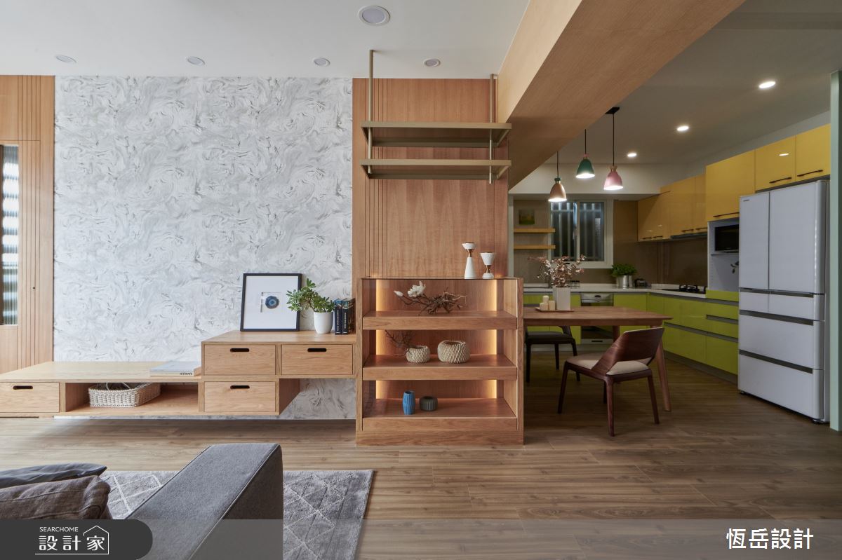 21坪老屋(31~40年)＿新日式客廳案例圖片＿恆岳設計＿恆岳_新日式小調之4