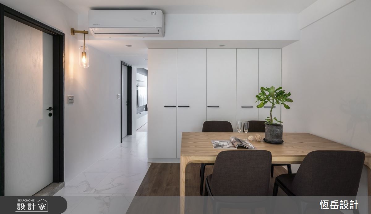 36坪老屋(41~50年)＿簡約風餐廳案例圖片＿恆岳設計＿恆岳_淨與靜的節奏之6