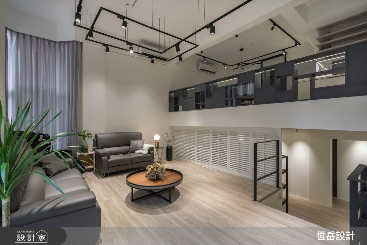 110坪老屋(16~30年)＿混搭風客廳案例圖片＿恆岳設計＿恆岳_離塵不離城之6