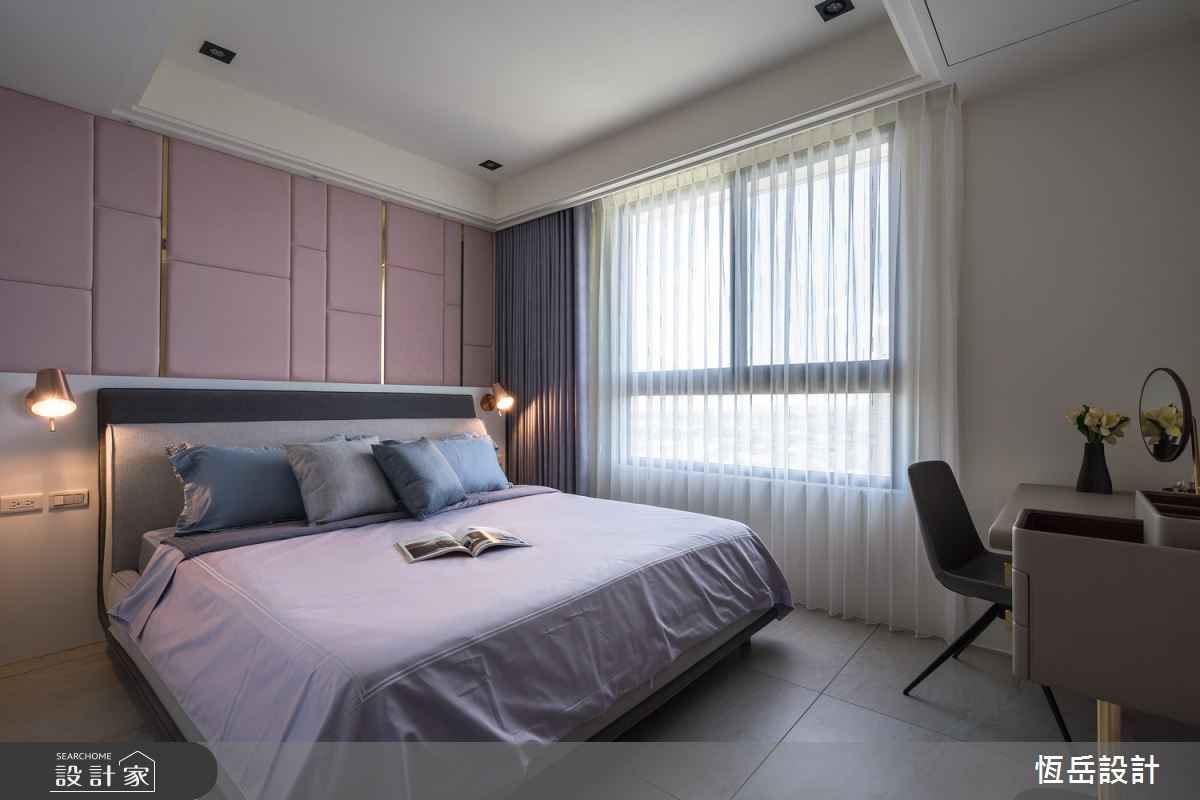 26坪新成屋(5年以下)＿混搭風臥室案例圖片＿恆岳設計＿恆岳_安定｜依存之10