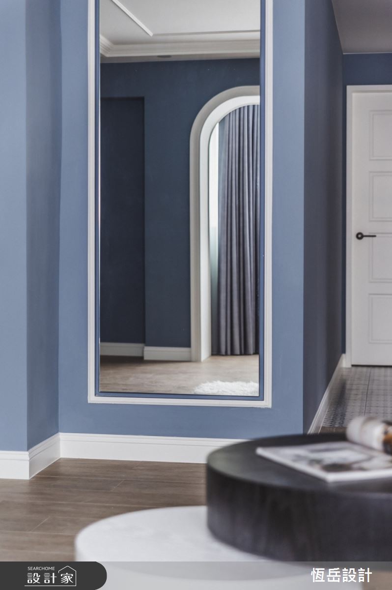 25坪老屋(31~40年)＿美式風玄關案例圖片＿恆岳設計＿恆岳_蘭芯臻邸之2
