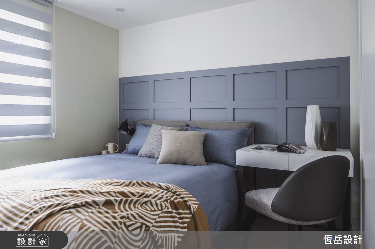 25坪老屋(31~40年)＿美式風臥室案例圖片＿恆岳設計＿恆岳_蘭芯臻邸之24