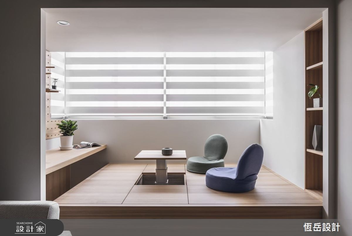 25坪老屋(16~30年)＿北歐風和室臥榻案例圖片＿恆岳設計＿恆岳_童趣之5