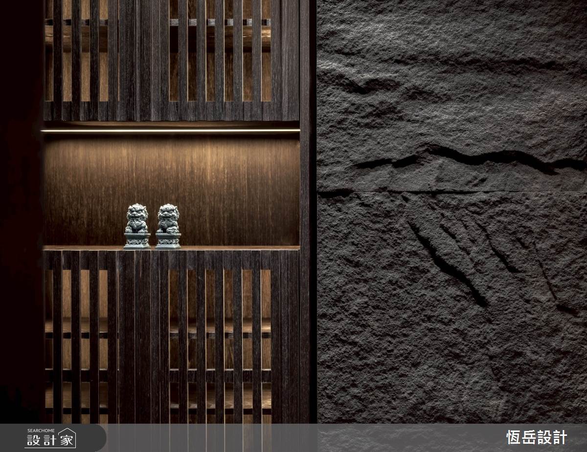 30坪＿日式低調奢華風玄關案例圖片＿恆岳設計＿恆岳_38之12