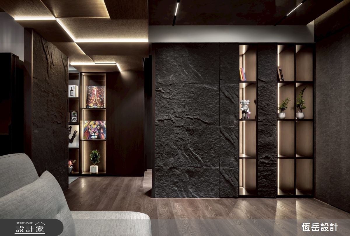 30坪＿日式低調奢華風玄關案例圖片＿恆岳設計＿恆岳_38之10