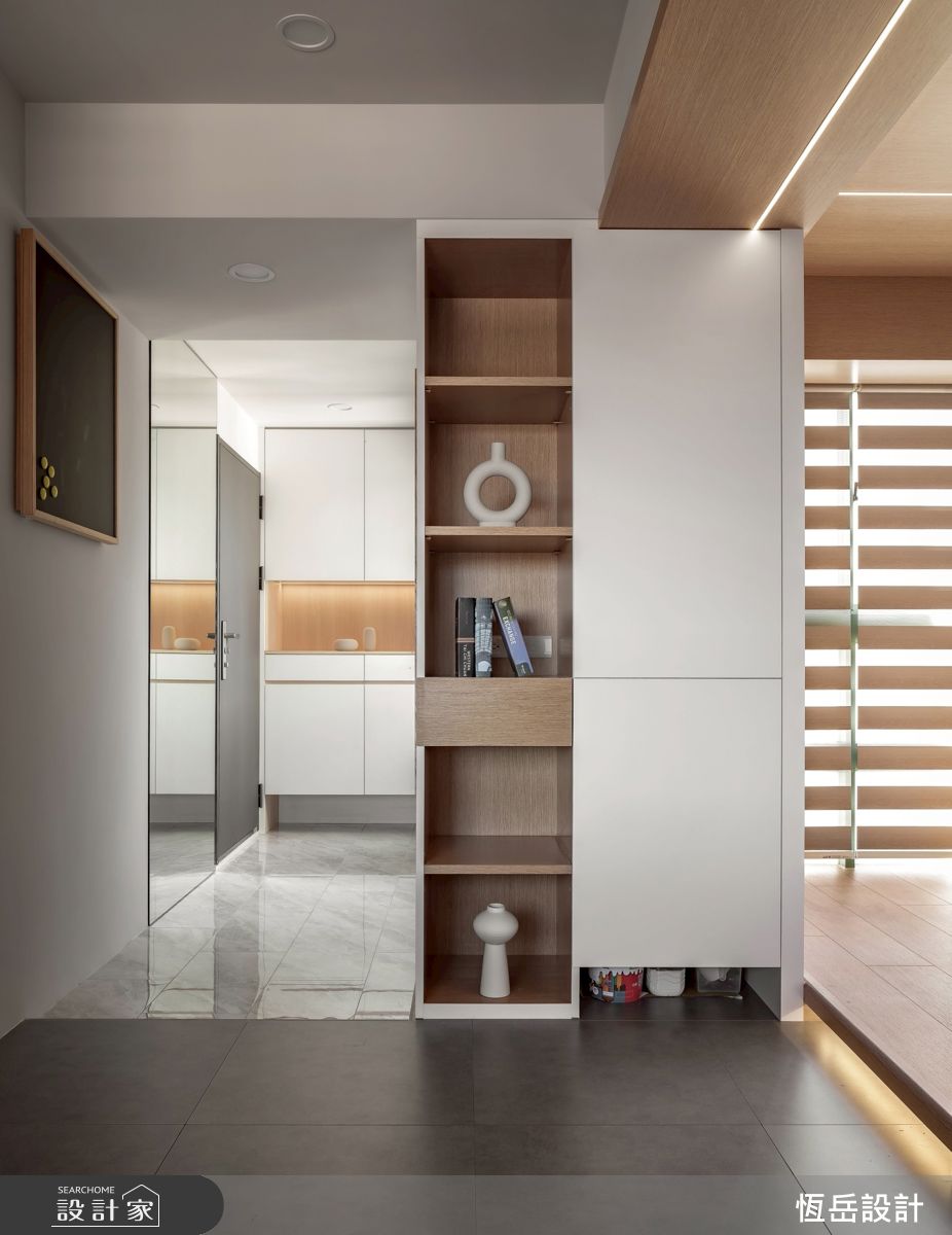 40坪＿北歐風玄關案例圖片＿恆岳設計＿恆岳_39之1