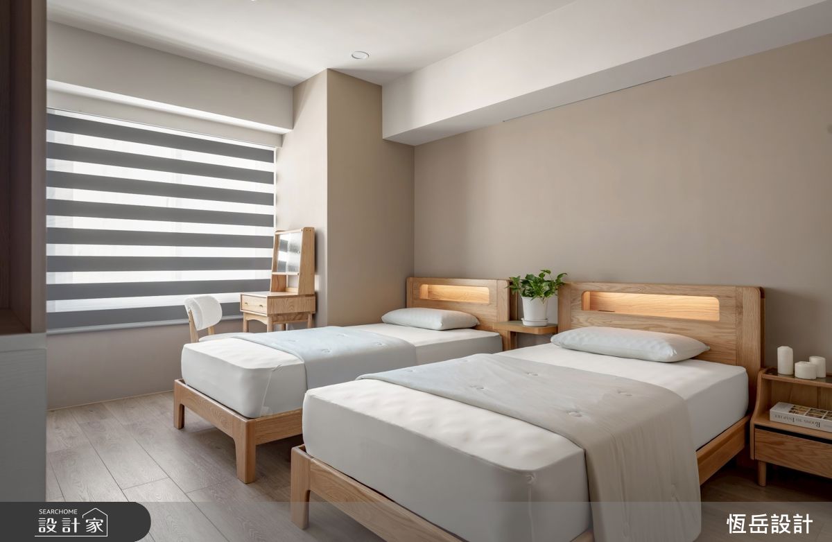 40坪＿北歐風臥室案例圖片＿恆岳設計＿恆岳_39之13