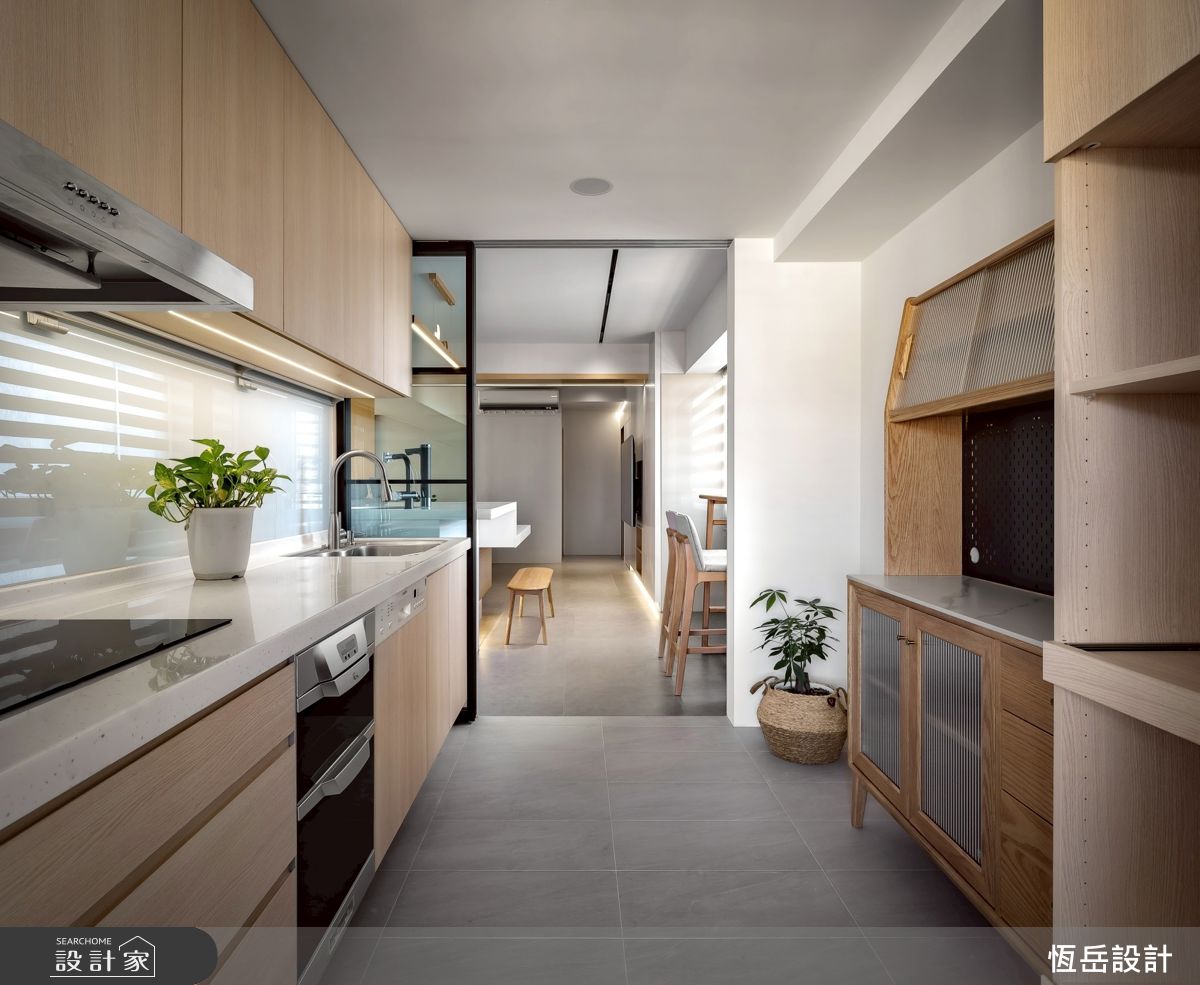 40坪＿北歐風廚房案例圖片＿恆岳設計＿恆岳_39之12