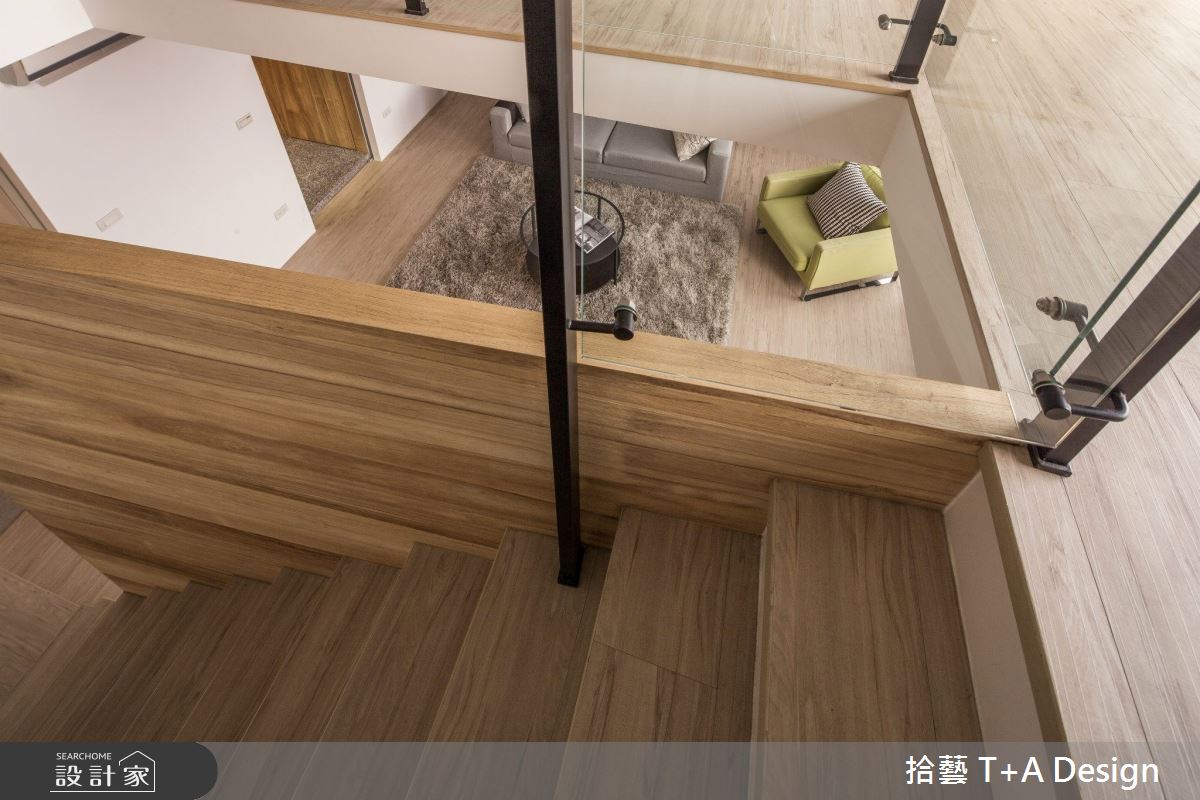 15坪毛胚屋＿北歐風樓梯案例圖片＿拾藝設計＿拾藝_01竹北_15坪北歐風之13