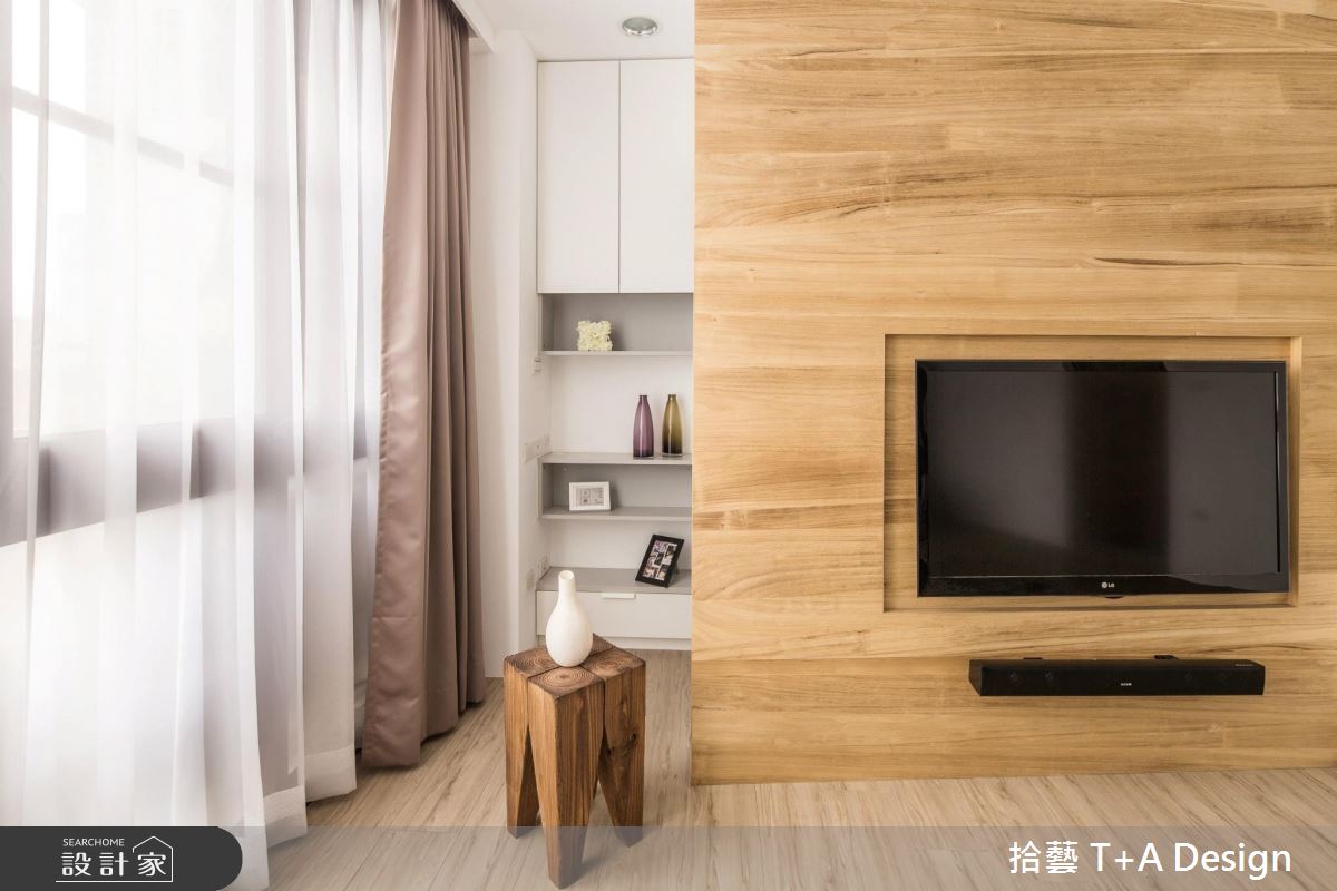 15坪毛胚屋＿北歐風客廳案例圖片＿拾藝設計＿拾藝_01竹北_15坪北歐風之5