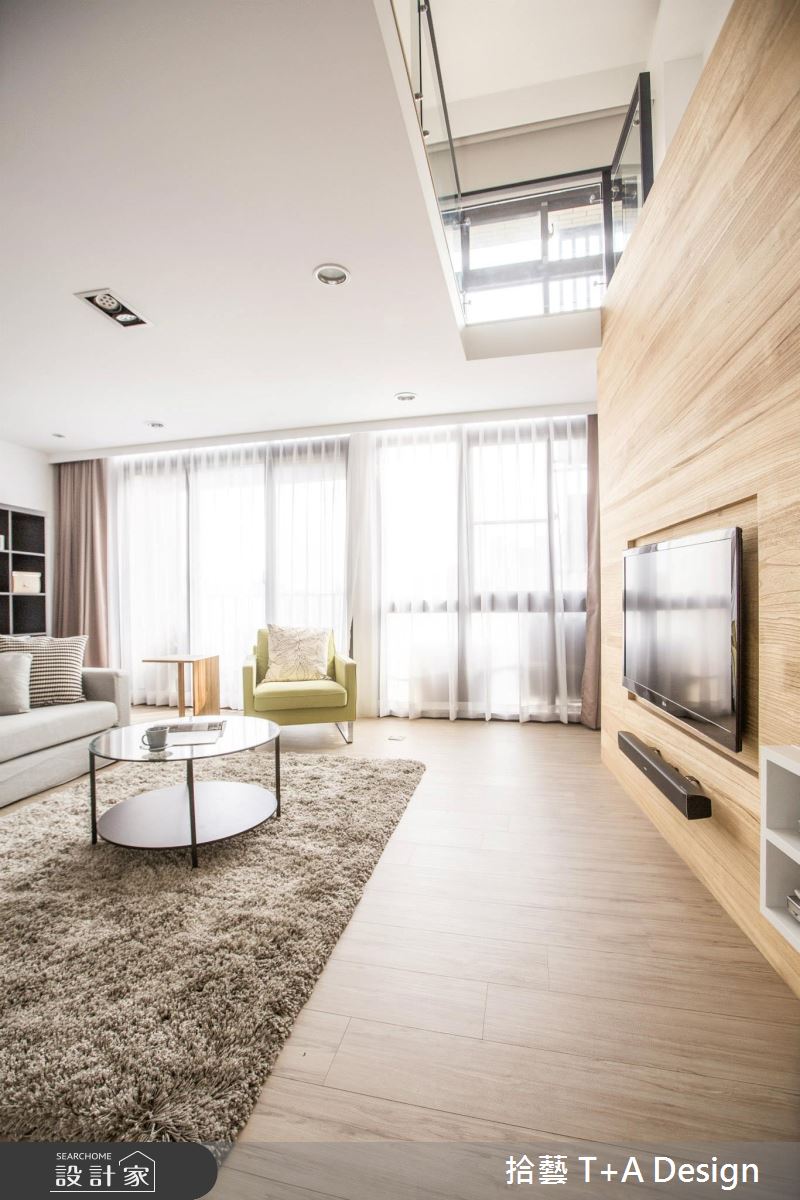 15坪毛胚屋＿北歐風客廳案例圖片＿拾藝設計＿拾藝_01竹北_15坪北歐風之9