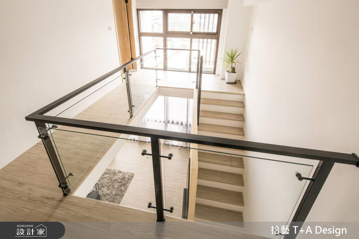 15坪毛胚屋＿北歐風樓梯案例圖片＿拾藝設計＿拾藝_01竹北_15坪北歐風之14