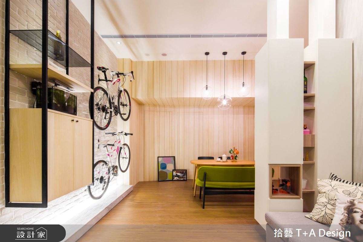 28坪新成屋(5年以下)＿北歐風客廳餐廳案例圖片＿拾藝設計＿拾藝_02竹北_28坪北歐風之5