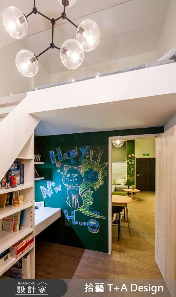 28坪新成屋(5年以下)＿北歐風臥室書房案例圖片＿拾藝設計＿拾藝_02竹北_28坪北歐風之10