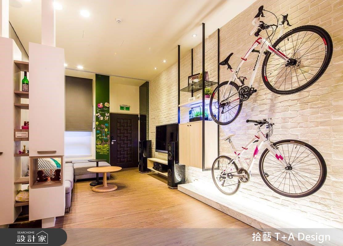 28坪新成屋(5年以下)＿北歐風玄關客廳案例圖片＿拾藝設計＿拾藝_02竹北_28坪北歐風之2