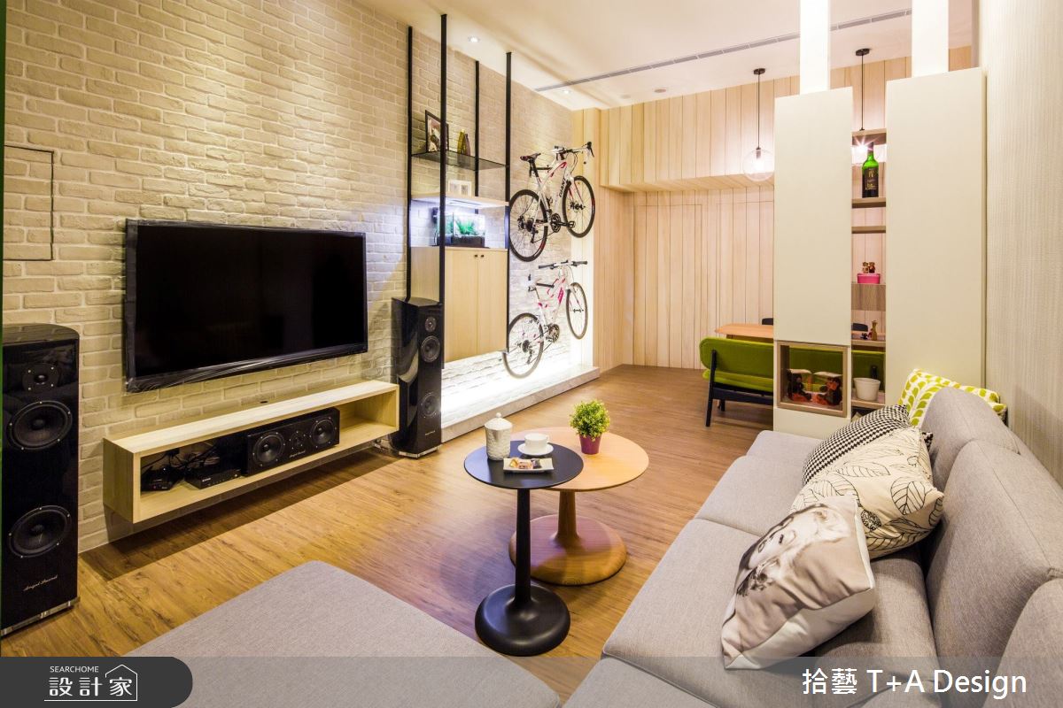 28坪新成屋(5年以下)＿北歐風客廳餐廳案例圖片＿拾藝設計＿拾藝_02竹北_28坪北歐風之3