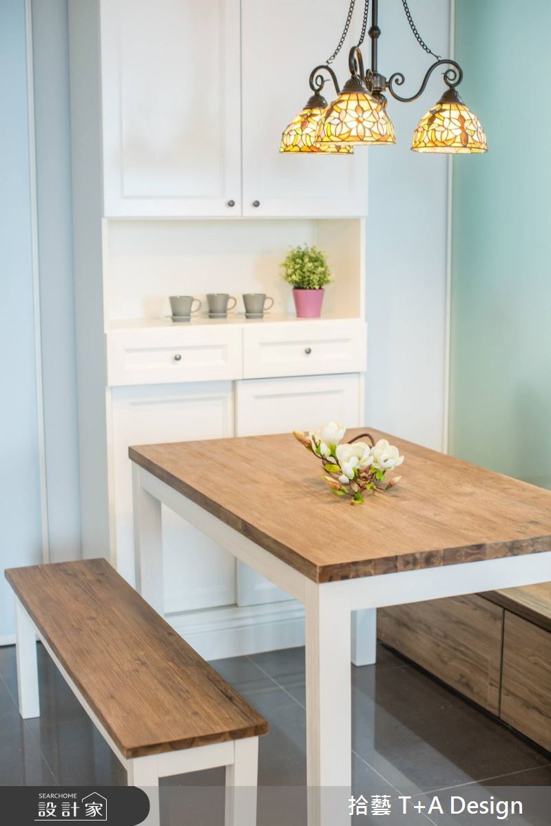 26坪新成屋(5年以下)＿美式風餐廳案例圖片＿拾藝設計＿拾藝_03竹北_26坪美式風之9