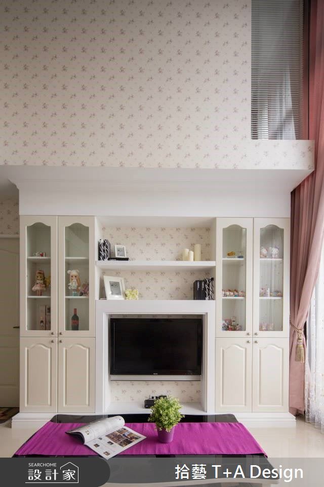 15坪毛胚屋＿美式風客廳案例圖片＿拾藝設計＿拾藝_04竹北_15坪美式風之5